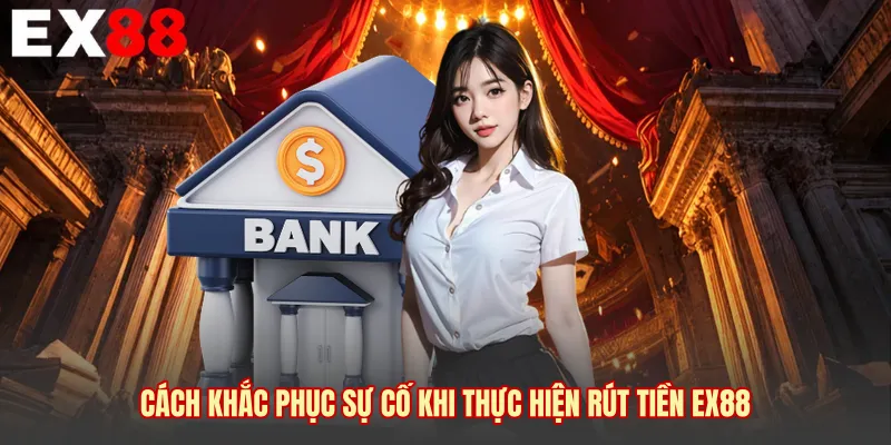Cách khắc phục sự cố khi thực hiện rút tiền EX88 
